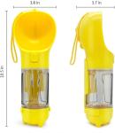 Portable Dog Drinking Bottle 300ML Waste Bag Holder
