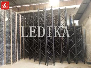 Wholesale Matt Black Aluminum Spigot Truss For Indoor Concert Parties , DJ Truss System from china suppliers