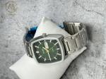 Men Silver Timepiece Stainless steel Strap Quartz Wristwatches