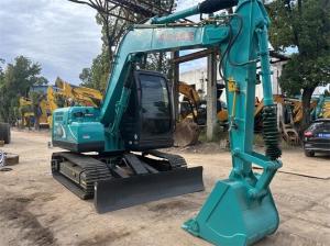 Wholesale Second Hand Kobelco SK75 Excavator Kobelco 7 Ton Excavator with ISUZU Engine from china suppliers
