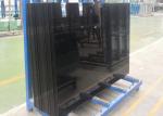 Anti UV Black Tempered Glass / Heat Resistance 5mm 6mm Toughened Glass