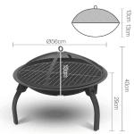 Amazon Patio BBQ Grill fire pit wood burning outdoor fire bowls