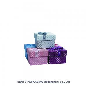 China Wholesale Luxury Custom Design Jewelry Set Packaging Box Jewelry Box With Logo on sale