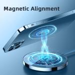 MicroWave Magnetic Mobile Phone Charger Wireless Mini Fast Charging 5W 15W 7.5W