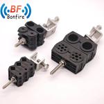 Single Hole Single Cable Clamp for Telecom Tower Rru Power Cable 0.410kg Gross