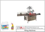 Stainless Steel Automatic Detergent Bleach Toilet Cleaner Bottle Filling Machine