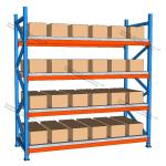 500KG 600KG 700KG 800KG Heavy Duty Racking For Light Bulk Storage