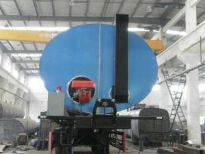 Wholesale Blue Durable Hot Asphalt Trailer Oval Shape Bitumen Carrier Tankers from china suppliers