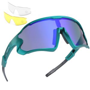 Wholesale KOOTU Bike And Cycle Accessories , Plastic Polarised Cycling Glasses from china suppliers