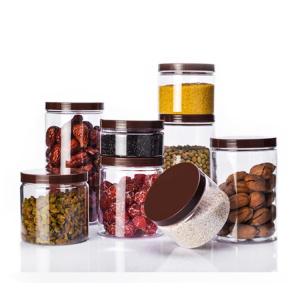 Wholesale Plastic Cosmetic Jar with Customized Printing Decoration from china suppliers