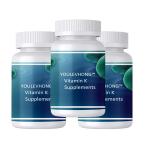 100 Count Softgel Vitamin K Supplement For Bone And Cardiovascular Health