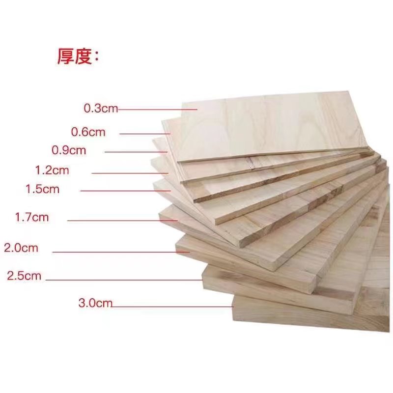 Directly Sells Paulownia Wood Taekwondo Training Grade Breaking Board 100-1220mm Width
