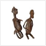 Hand Made Antique Cast Iron Statues Zinc Free For Silicon Bronze
