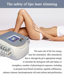 Wholesale Laser Lipolysis Machine / Body Shaping Fat Loss LED Lipo Light Machine from china suppliers
