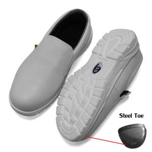 Wholesale Cleanroom ESD Antistatic White Steel Toe Breathable Safety Shoe ESD Anti-Static Shoes from china suppliers