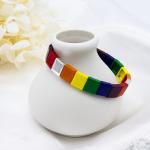Lovers Magnetic Men Onyx Bracelet Transparent Elastic Rope Bead Bracelet