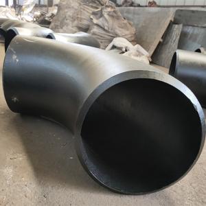 Wholesale DN200 90 degree SCH80 Seamless Pipe Elbow Fittings Butt Weld Black Pipe Fittings from china suppliers