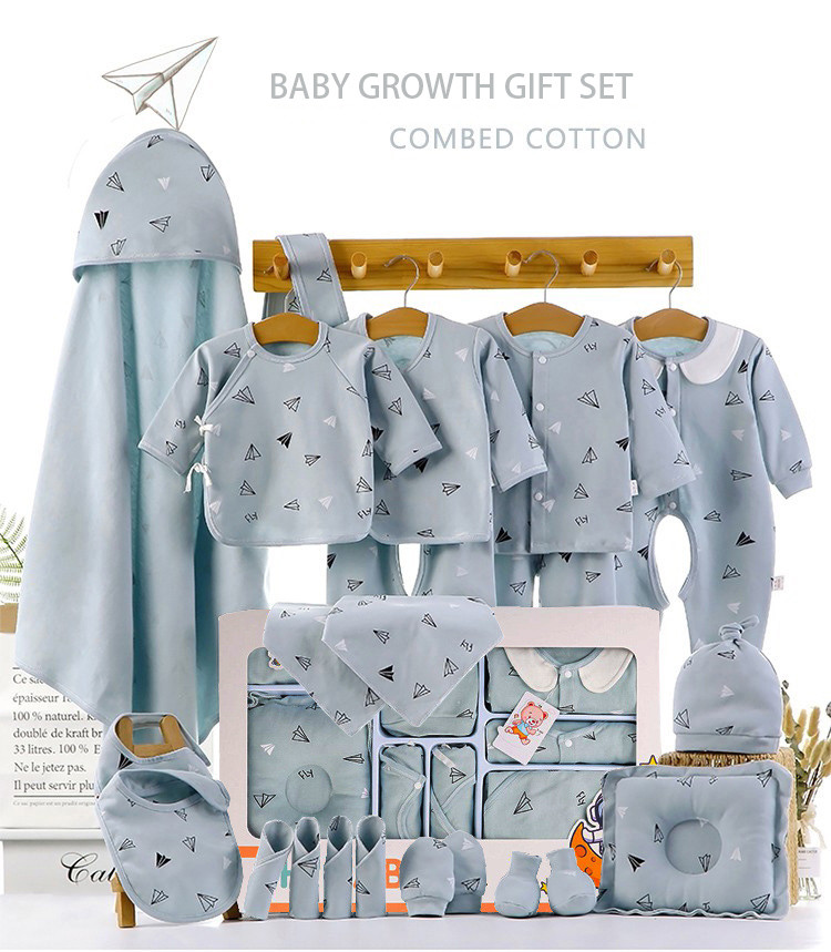 18 Pieces and 22 Pieces/Set of Baby Gift Box Newborn Clothes Baby Suit 0-12 Months Winter Newborn Baby Products