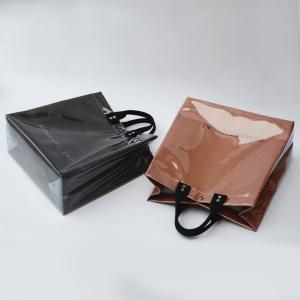 Wholesale Personalized Grocery L36*D15*H35 Cm Black PVC Handbags from china suppliers