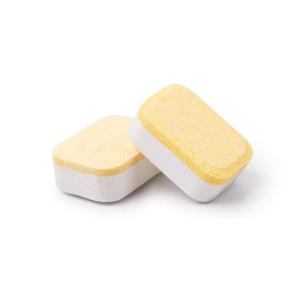 Wholesale Eco Friendly Disposable 3-in-1 Solid Cleaner For Grease Removal Effervescent Dishwasher Detergent Tablets from china suppliers