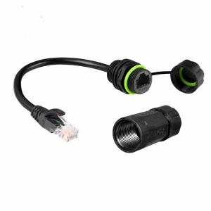 Wholesale 125V 1000MHz RJ45 Waterproof Connector UV Resistance Outdoor RJ45 Connector from china suppliers