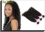 Unprocessed Brazilian Remy Human Hair Extensions , Virgin Deep Wave Hair