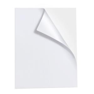 Wholesale A4 Sheet BOPP Self Adhesive Sticky Labels Silver Hot Stamping from china suppliers
