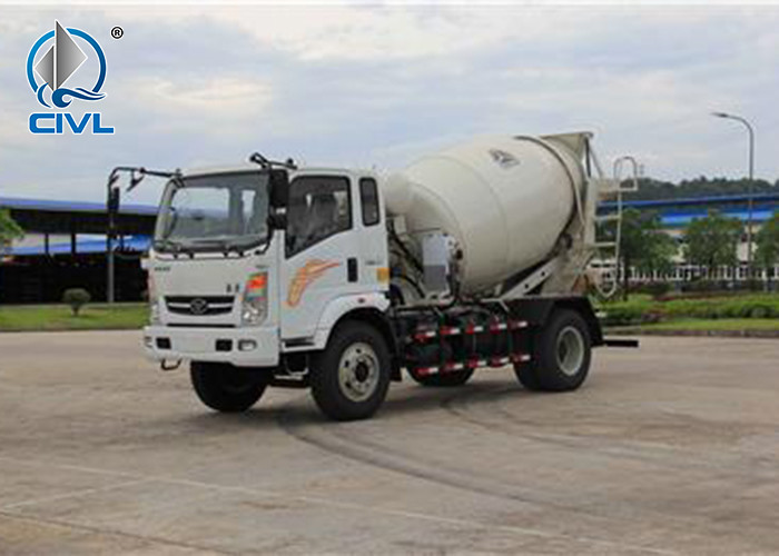 Howo 4X2 Light Cement Mixer Truck 5cbm Concrete Mixing Truck 130hp
