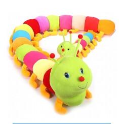 Wholesale Number Caterpillar Plush Cute Baby Toys Colorful Stuffed Kids Playing Learning from china suppliers