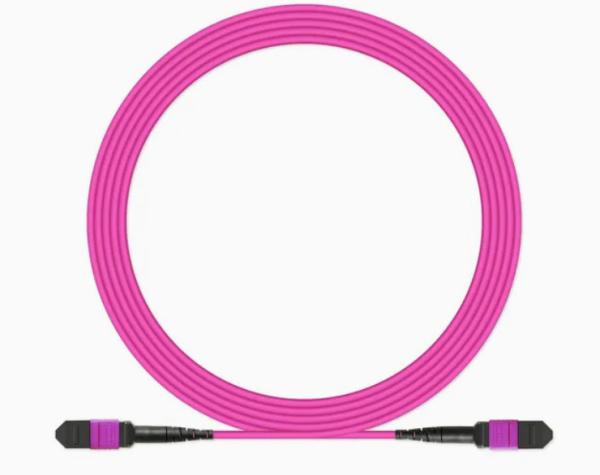 Flexible MPO/MTP 12 Fibers Fiber Optic Patch Cord -20C- 70C for Different
