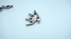 China 9.5mm Length Rhombus PCD Grinding Tools PCD Turning Inserts on sale