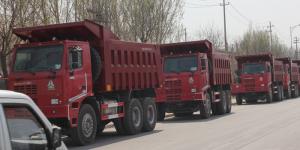 China Professional 371HP Engine Tipper Dump Truck , Safety 10 Wheel Dump Truck on sale