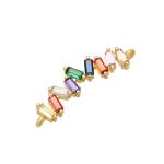 Handmade DIY Gold Jewelry ODM Crystal Bracelet Chain Necklace Connector