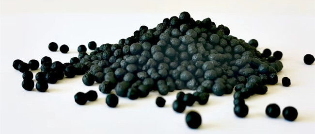 Black 50% Organic Matter Slow Release Organic Fertilizer Granules NPK 2-1-2