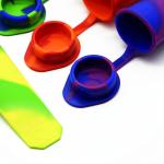 Anti Lost Lid Silicone Ice Pop Maker DIY Reusable Popsicle Molds