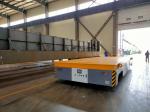 Steel Beam Battery Flat Transfer Trolleys Maintenance Free 50 Tons