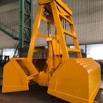 Clamshell Mechanical Grab Bucket Anti Friction Material Durable Grab