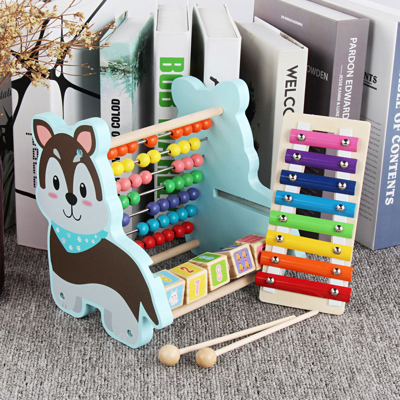 Picture Shown Early Education Toy Montessori Hammering Pounding Toy for Children's Fun