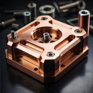 Wholesale Accuracy CNC Machined Parts Copper Milling CNC Machining Service from china suppliers