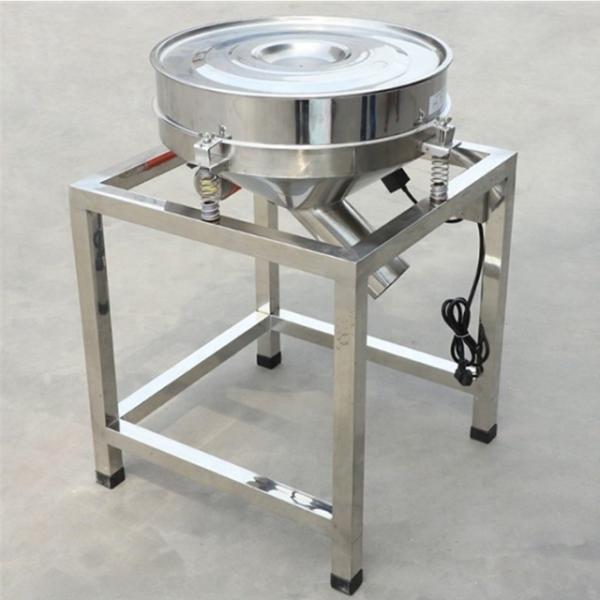 100-500kg/h Capacity Rotary Vibrating Sieve for Retail Coconut Flour Screening