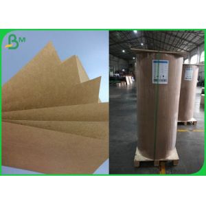 Buy cheap High Stiffness Brown Kraft Paper Roll / Grade AAA Recycled Kraft Paper Roll from wholesalers