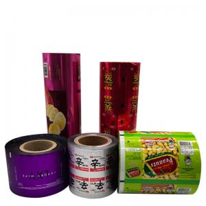 Wholesale Customized Size Plastic Roll Stock for Nuts Food Candy and Chocolate Bar Packaging from china suppliers
