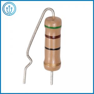 Wholesale 10M Ohm 0.125W Cylindrical Resistor Khaki 155C Carbon Film Resistor from china suppliers