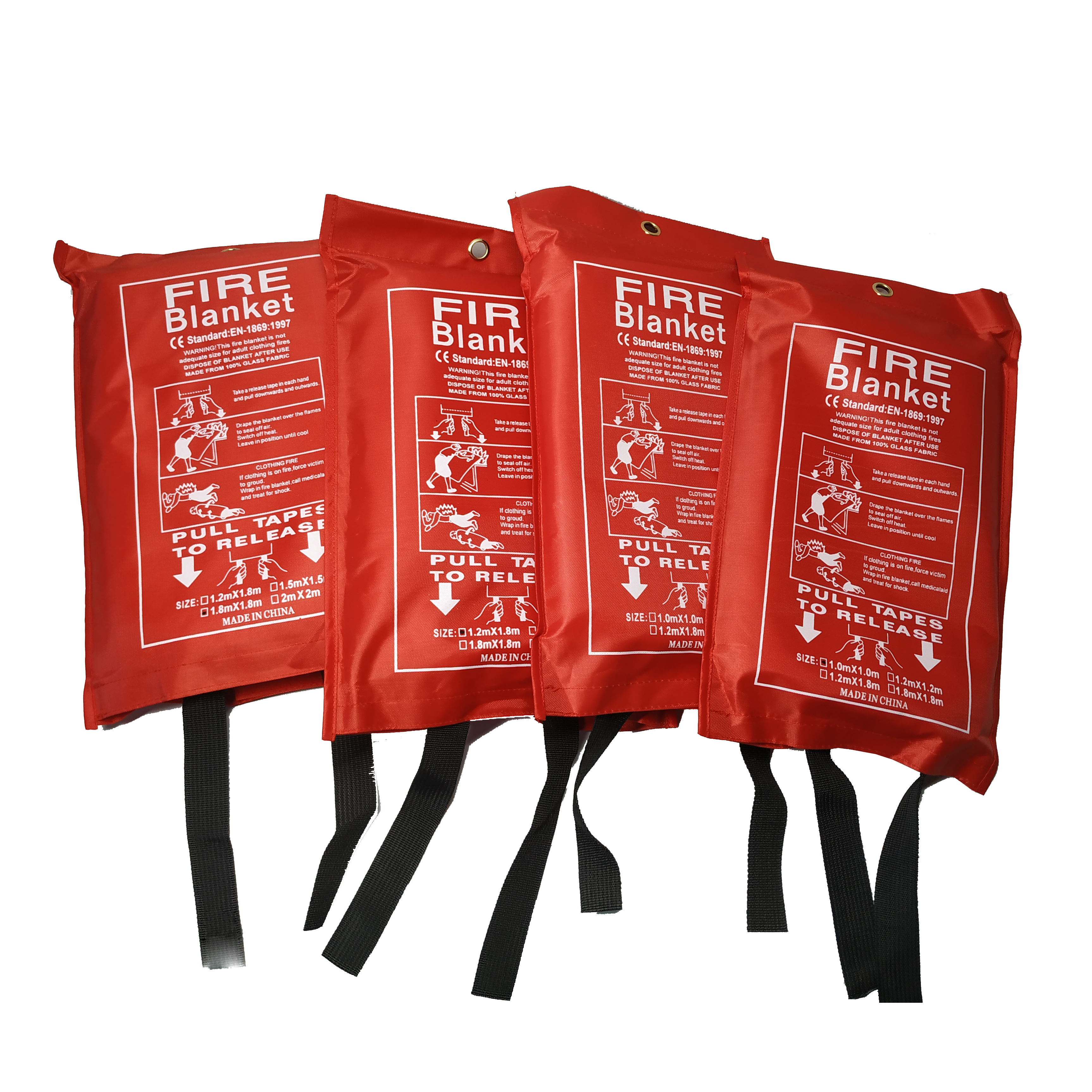 High Quality Fire Blanket Fire Safety Kit EN Standard First Aid Equipment Supplies Fire First Aid Kit