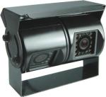 Waterproof IP67 Dual lens car camera for bus truck caravan Crane Heavy