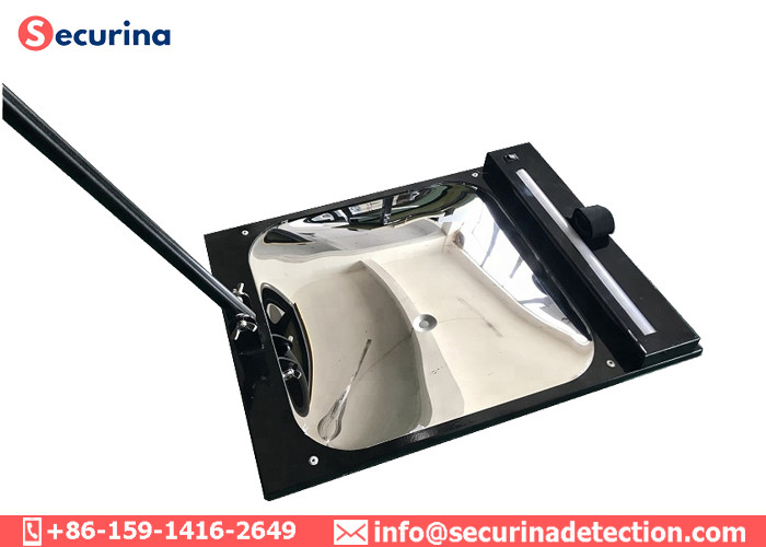 Fluorescent Lamp Under Vehicle Search Mirror , Vehicle Safety Mirrors 120cm Length