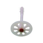 60mm Wall 50mm Plastic Insulation Anchors With Steel Nail