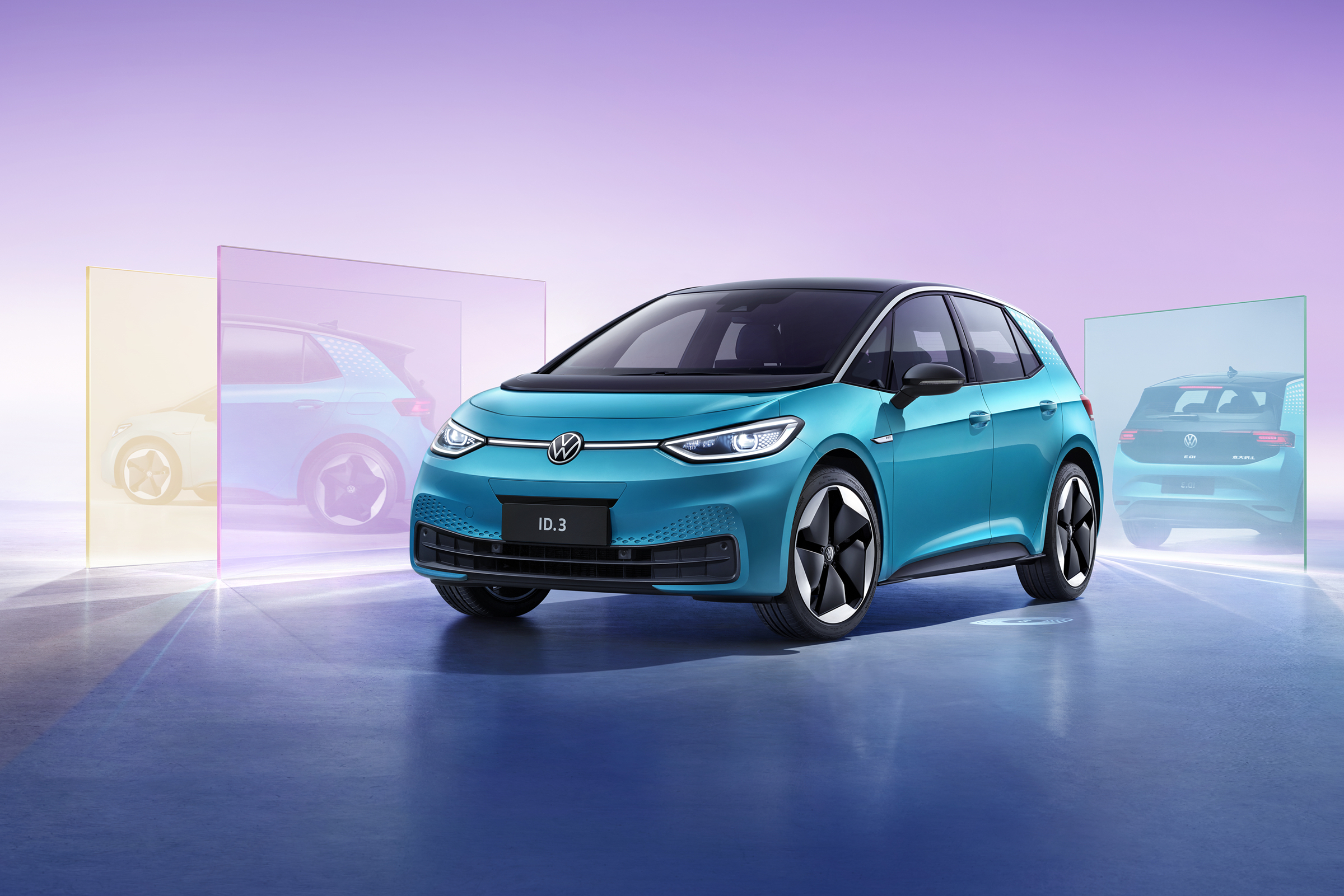 Volkswagen RWD Hatchback ID3 2024 Prime Electric Car 0km Used with 450km Pure Electric Range and 170 Horsepower Motor