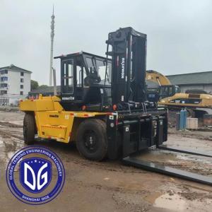 China Used Komatsu Forklift 15 Ton Large Forklift 90% New on sale