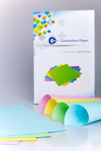 Wholesale 60gsm CFB CF NCR Paper For Laser Printers White Pink Yellow Carbonless Paper 65 X 100cm from china suppliers